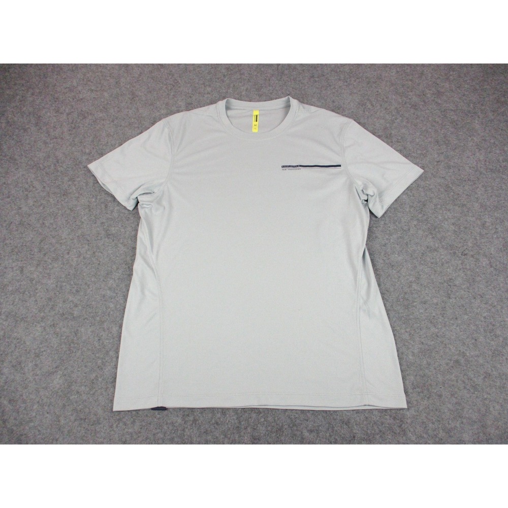 Ten Thousand Shirt Mens Medium Gray Soul Cycle Short Sleeve Active Wear Cycling